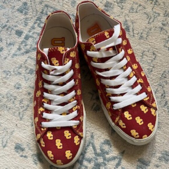 🧡3/15 Row One USC Trojans Canvas Sneaker Size Men's 6 Women's 7.5 - Picture 1 of 8